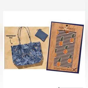 Pink Victoria’s Secret Tote and Towel